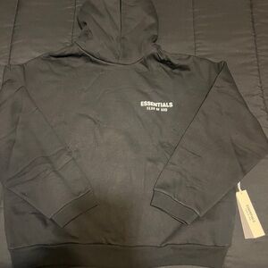 Fear of God Essentials Black Hoodie